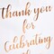 15-Pack Rose Gold Wedding Welcome Bags – Medium 10x8x4 in Foil Paper Gift Bags with Handles, Tissue Paper & Party Favor Set for Bridal Showers, Weddings & Thank You Gifts